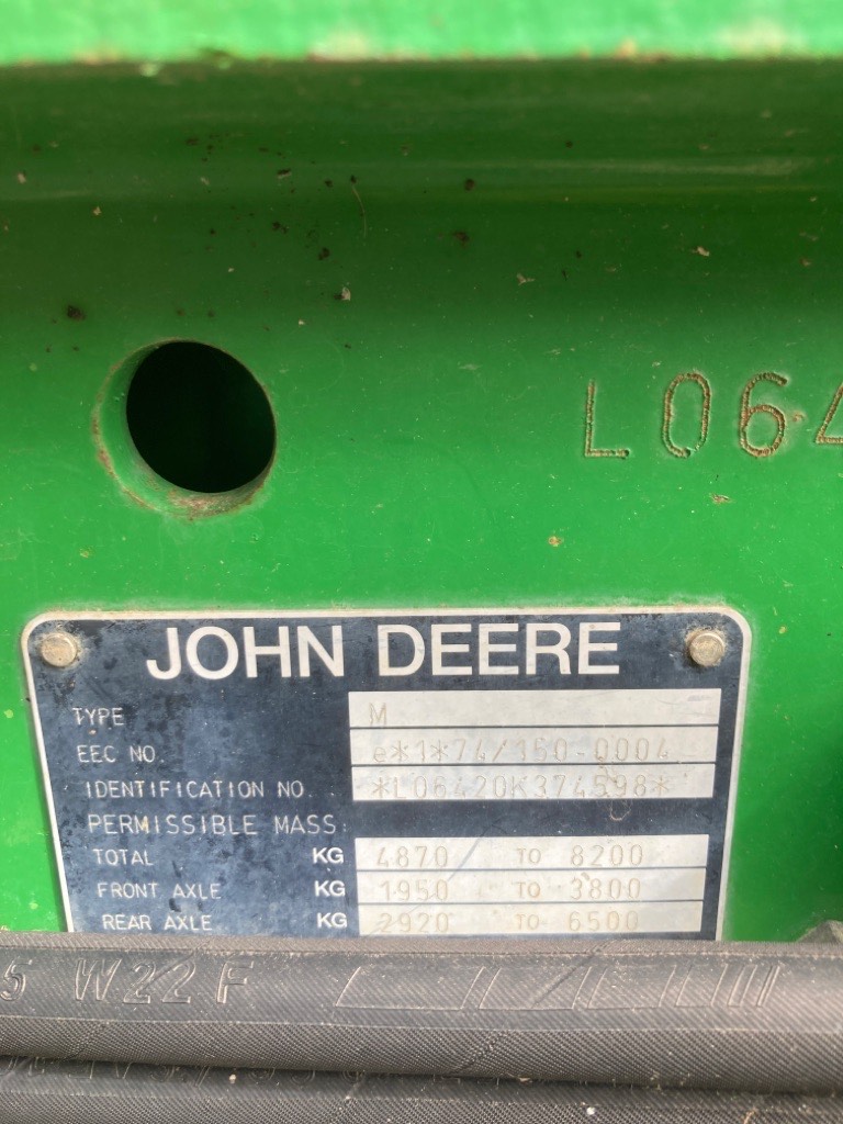 John Deere 6420 4WD Tractor