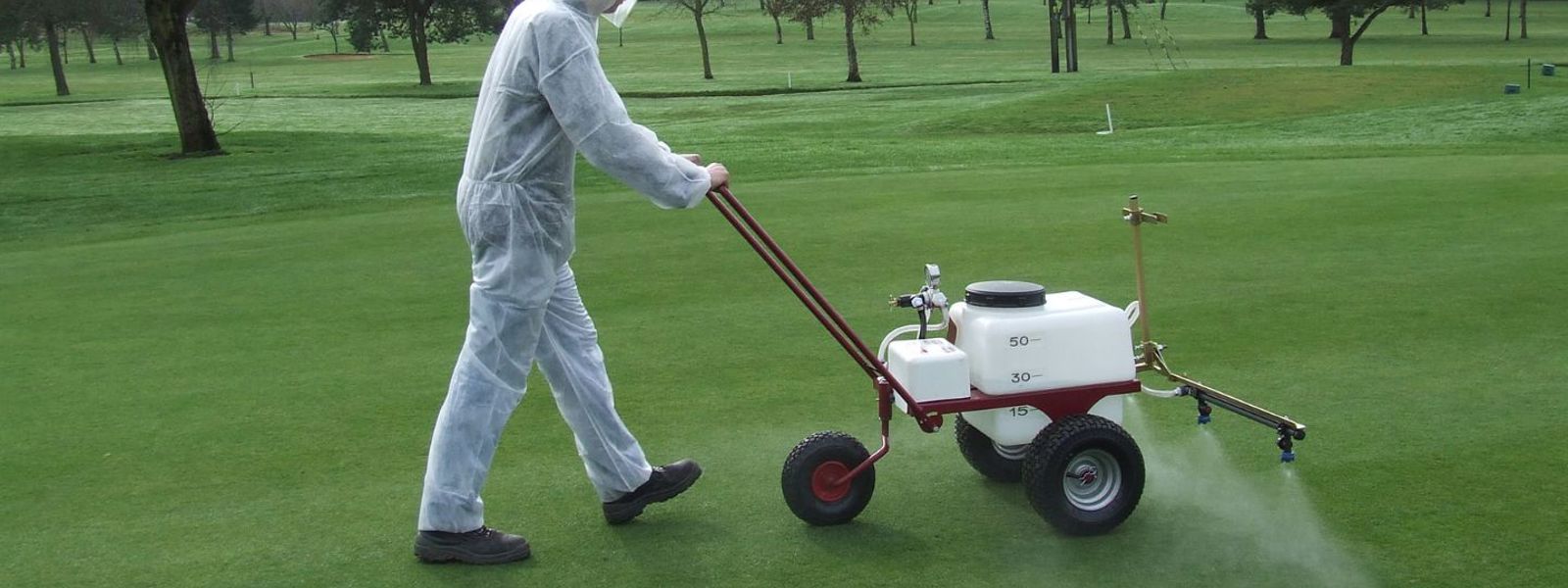 Pedestrian Sprayer Team Banner